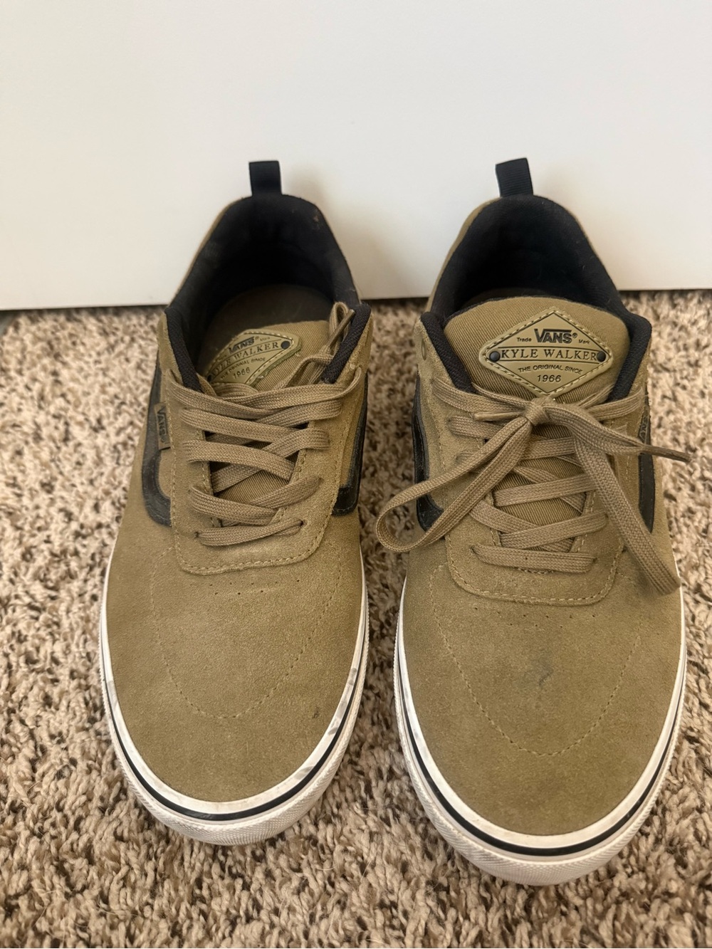 Vans Kyle Walker Olive and Black Skate Sneakers